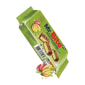 Mr. Bite Pistachio Cream Wafer