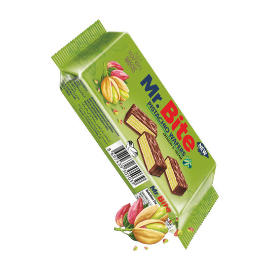 Mr. Bite Pistachio Cream Wafer