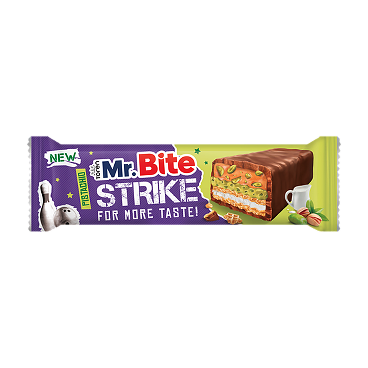 Mr.Bite Strike Pistachio Caramel